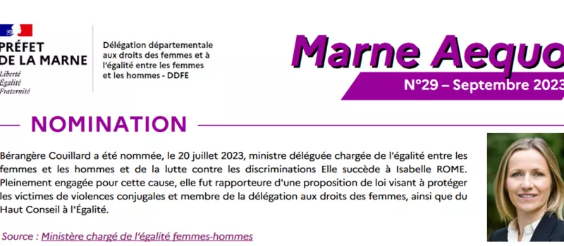 lettre d'informations Marne Aequo  " 