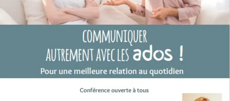 Conférence "Communiquer autrement avec les ados" 22 mai/ Salle des fêtes de Dormans