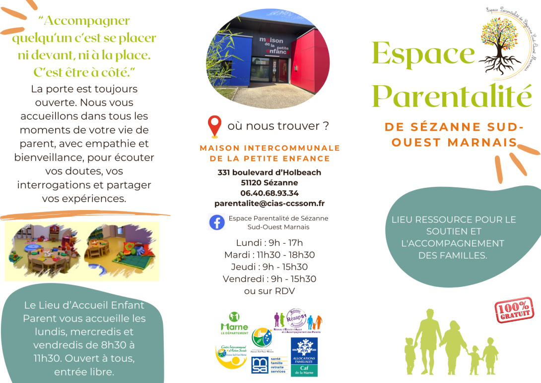 Espace Parentalité de Sézanne Sud-Ouest Marnais