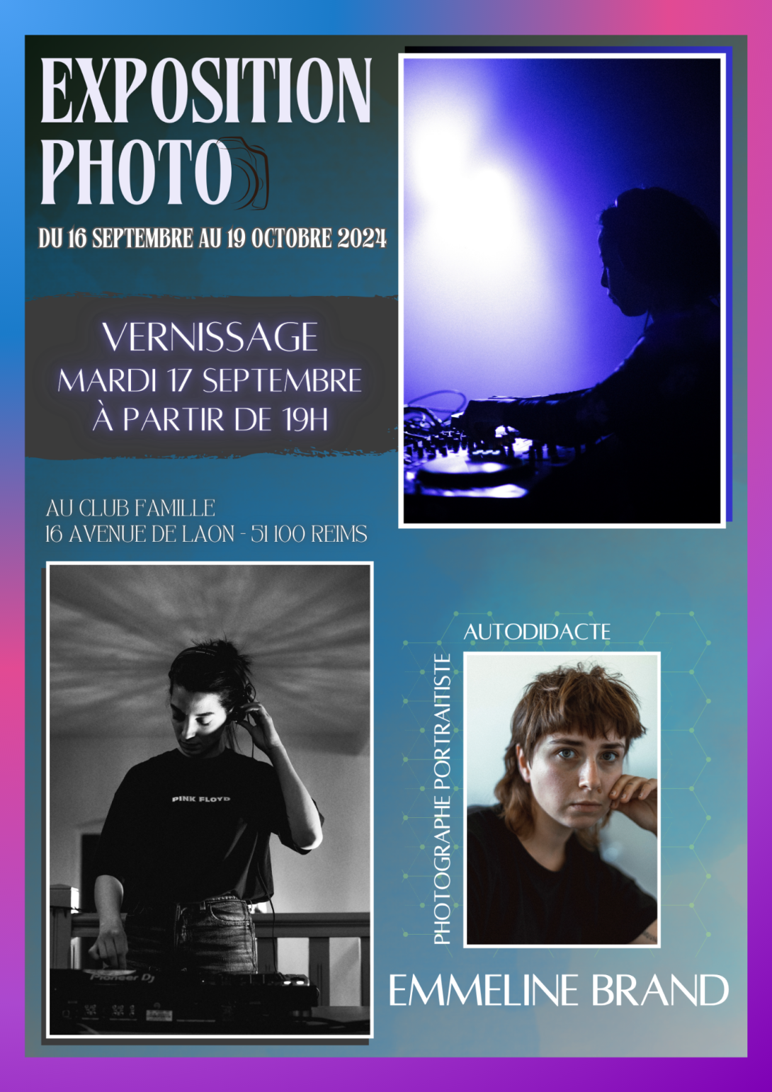 EXPO PHOTO au Club Famille