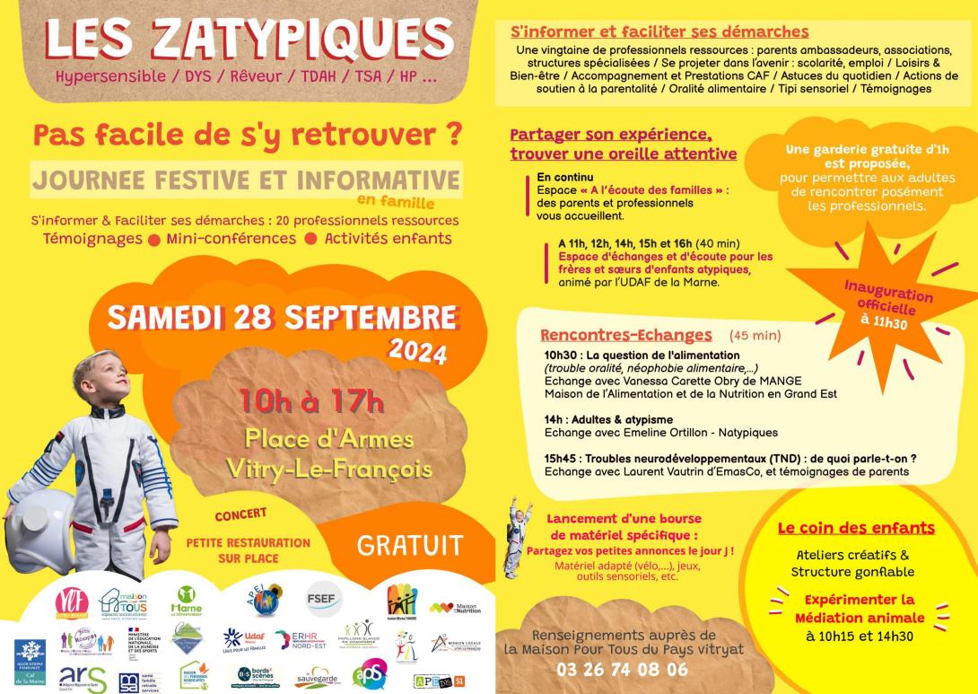 Les Zatypiques - journée informative et festive au Pays vitryat