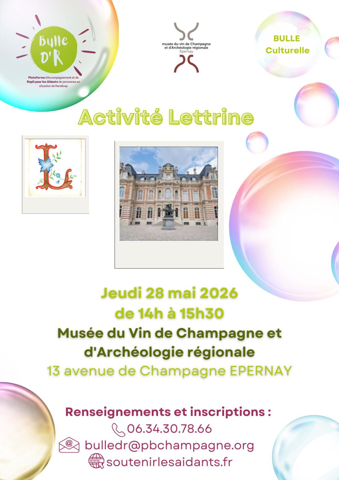 Activité Lettrine - Bulle D'R