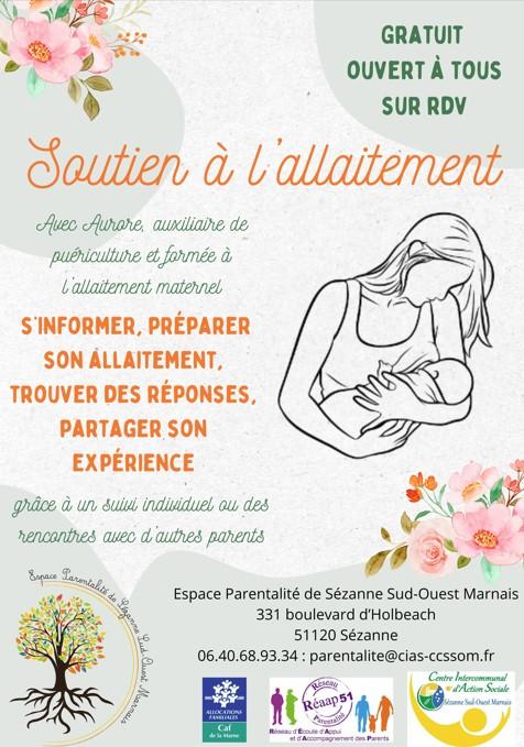 affiche soutien allaitement