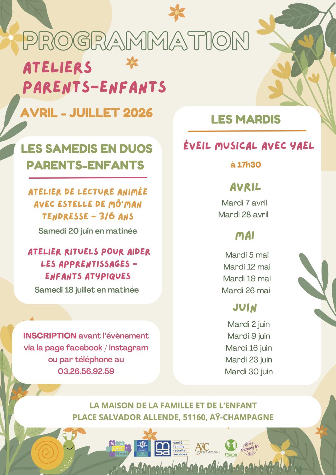ateliers parents-enfants