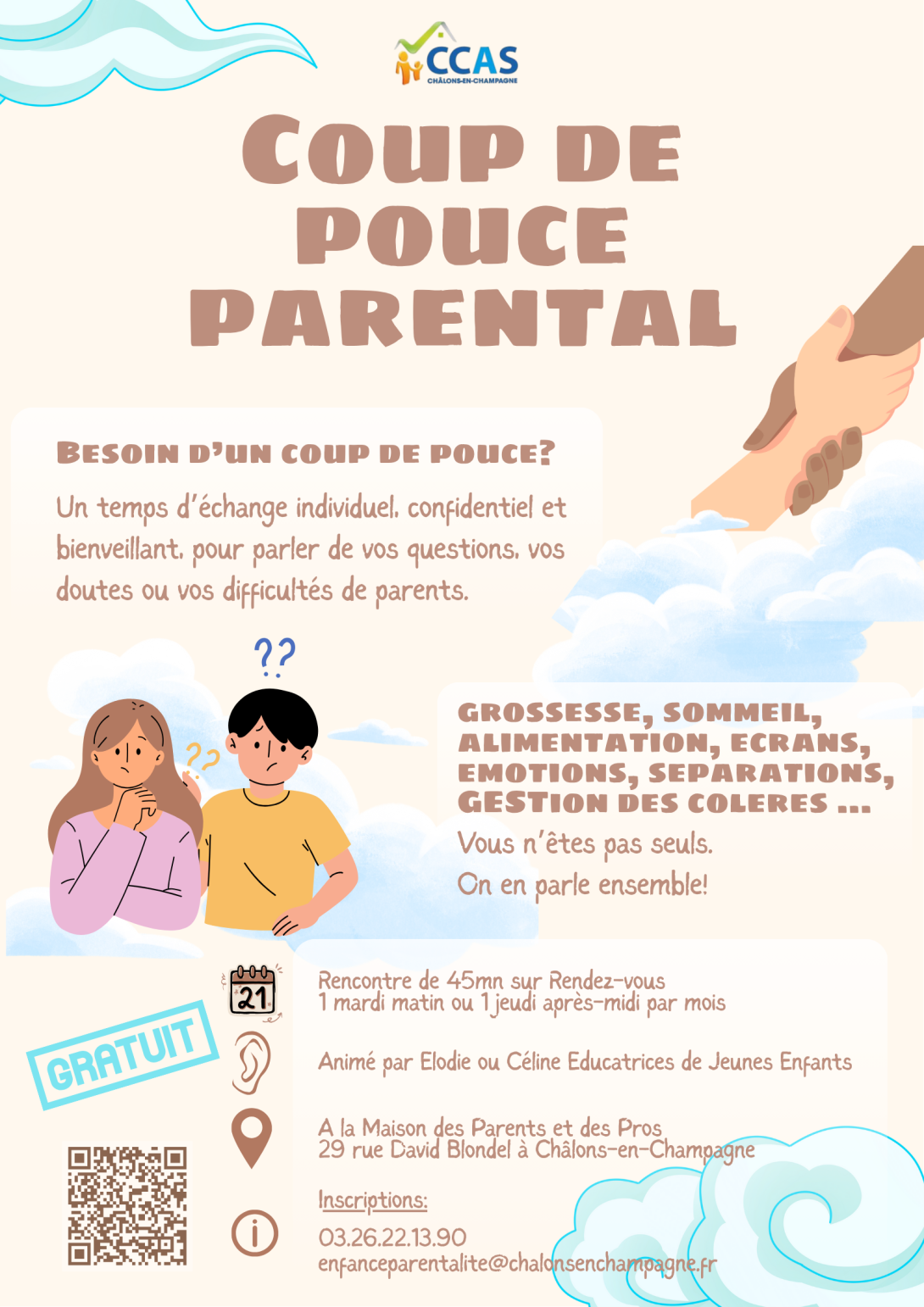 affiche coup pouce parental