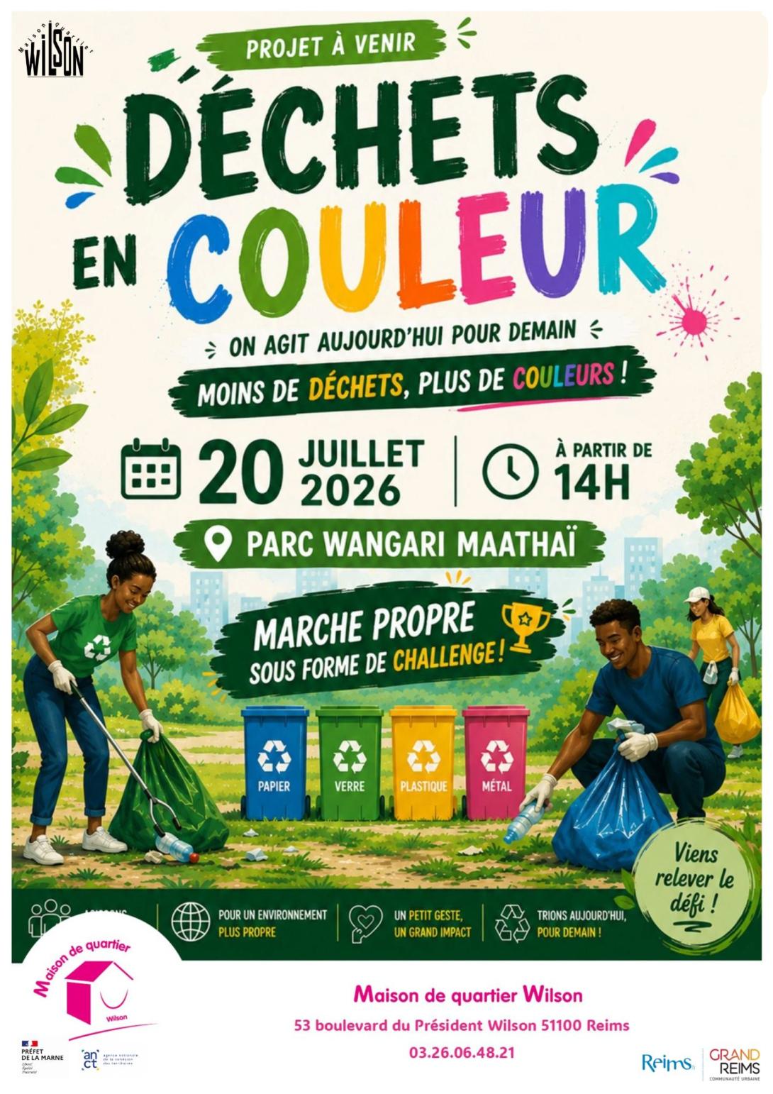 Déchets en couleur 20 juillet