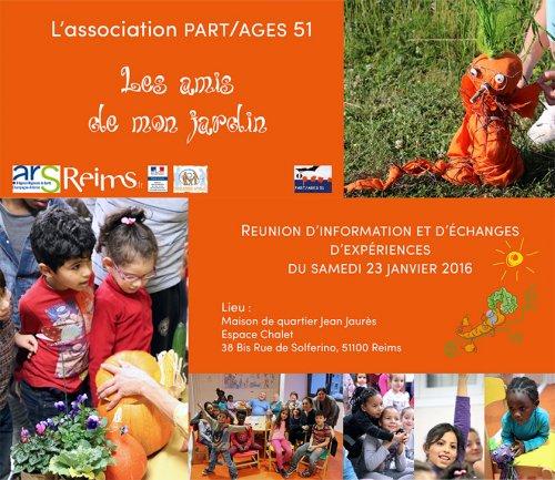 Les amis de mon jardin : Réunion d’information et d’échanges d’expériences